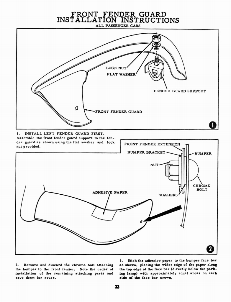 1955 Chevrolet Accessories Manual Page 20